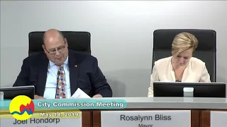 City Commission meeting - May 14, 2019