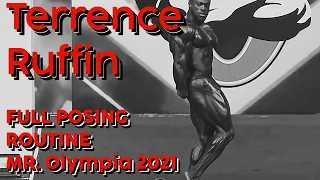 Terrence Ruffin Olympia 2021 Full Posing Routine