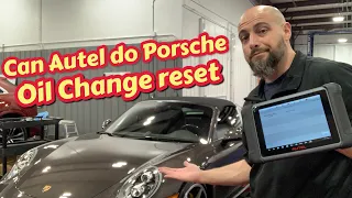 Can Autel reset Porsche oil change maintenance light?