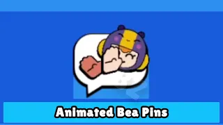 ALL ANIMATED BEA PINS! - BRAWL STARS