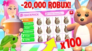 UNHATCHING 100 BRAND NEW AUSSIE EGGS IN ADOPT ME! Roblox Adopt Me Brand New Update