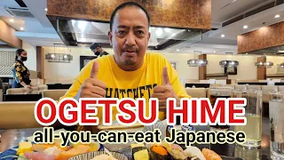 Ogetsu Hime Eat All You Can Buffet Japanese Restaurant #planttorneyg Food & Travel Vlog