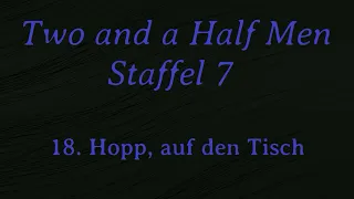 Two and a half men Staffel 7 F 18 - 22 ,tonspur , einschlafen.