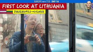 This bus ride shows the difference between Latvia and Lithuania