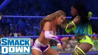 WWE 2K22 SMACKDOWN NAOMI VS ALIYAH