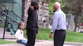 Little Girl Was Being Kidnapped By Creepy Man. What Happens Is Shocking