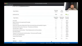 Life insurance Practice Test Exam Prep 2 (Simulator exam With Commentary) -YBLA