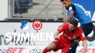 TSG Hoffenheim vs. Eintracht | Stimmen nach dem Spiel