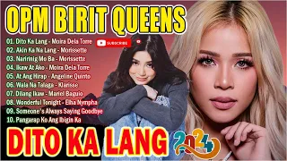 DITO KA LANG, WALA NA TALAGA | OPM BIRIT QUEENS 2024 | Klarisse De Guzman, Moira Dela Torre