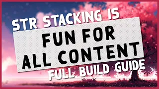 3.23 | STRENGTH STACKING IS.. REALLY FUN AND OP? - PoE Affliction Full Strength Stacking Build Guide