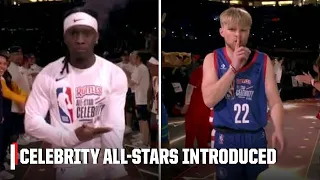 The 2024 NBA Celebrity All-Star Game player introductions 🤩 | NBA on ESPN