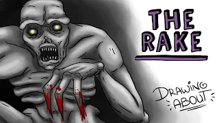 THE RAKE | Draw My Life | Creepypasta