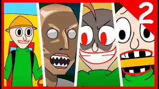 BALDI'S BASICS X GRANNY HORROR ANIMATION COMPILATION #2