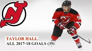 Taylor Hall (#9) All 39 Goals of the 2017-18 NHL Season