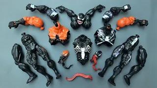 Merakit Mainan Venom Spiderman VS Carnage