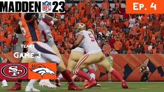 Late Game Drama on Sunday Night - Madden NFL 23 Broncos Franchise Ep. 4