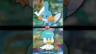 "Mudkip is better than Quaxly" | Pokemon Opinions