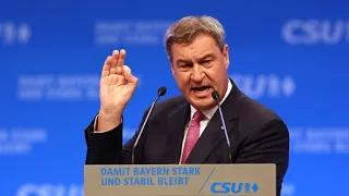 Söder kritisiert die Ampel auf dem CSU-Parteitag scharf