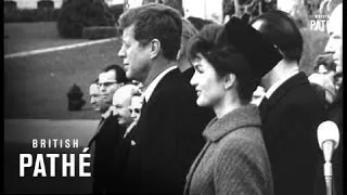 President Kennedy Welcomes Dr. Adenauer - Washington (1962)
