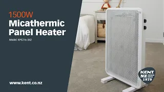 Kent Mica 1500W Panel Heater