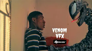 i recreate Venom scenes using Visual Effects / Blender vfx Course