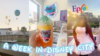 ✨A week in Disney city | house hunting, Epcot, Orlando, FL vlog 🚝