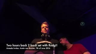 Ruben de Ronde Vlog 001 - Armada Invites: Armin van Buuren (07-06-2016)