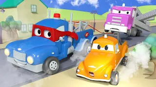 Carl der Super Truck -Der Super Abschleppwagen - Autopolis 🚒 Lastwagen Zeichentrickfilme für Kinder