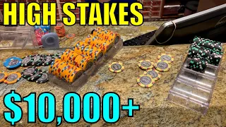 I Risk EVERYTHING To WIN! $10,000+ ALL IN Overbet In Bellagio High Stakes!! Poker Vlog Ep 299