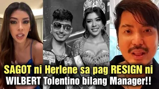 OMG!! SAGOT ni HERLENE Budol sa pag RESIGN ni WILBERT Tolentino bilang Manager! ALAMIN!!