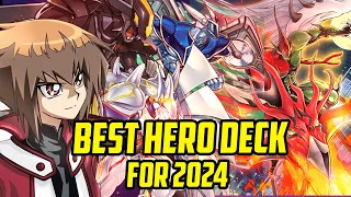 BEST HERO DECK FOR 2024 - Post Banlist Jan 2024 [EDOPRO]