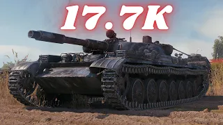 T-100 LT 💥 17.7K Spot Damage World of Tanks Replays