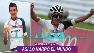 EMOCIONANTE NARRACION por VICTORIA de RICHARD CARAPAZ MEDALLA de ORO JUEGOS OLIMPICOS TOKIO