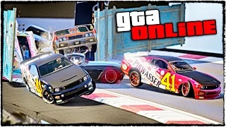 КОГДА НЕ МОЖЕШЬ ПОДЕЛИТЬ ОДНУ ЩЕЛЬ.. ТРОЛЛИНГ НА МАСЛКАРАХ В ГТА 5 ОНЛАЙН (GTA 5 ONLINE ГОНКИ)