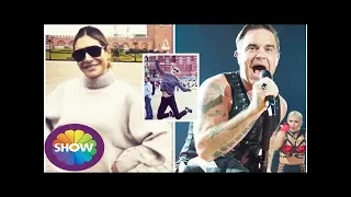 Robbie Williams World Cup: Wife Ayda Field explores Russia ahead of singer's big moment