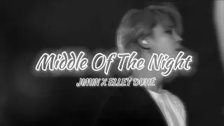 BTS Jimin X Elley Duhé - Middle Of The Night (AI Cover) Lyrics
