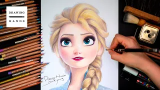 Drawing Frozen2 - Elsa [Drawing Hands]