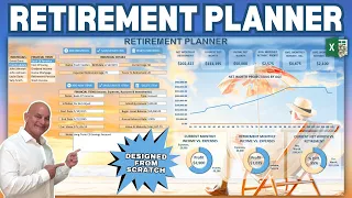 Learn How To Create Your Own Retirement Planner In Excel From Scratch + Free Template