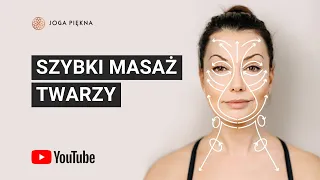 Szybki masaż twarzy.