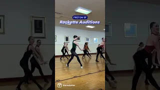 First Day of Rockette Auditions!