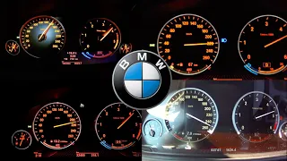 BMW F10 All Diesel Engines Acceleration | 520d-525d-530d-M550d