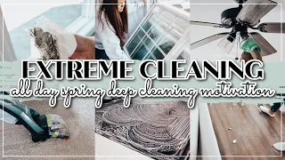 EXTREME SPRING CLEANING | SPEED CLEANING MOTIVATION | DEEP CLEANING MESSY HOUSE | DREO PURIFIER FAN