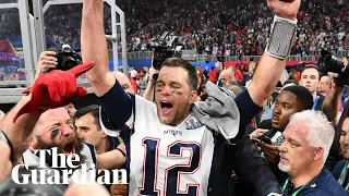 New England Patriots celebrate record-tying sixth Super Bowl after victory over LA Rams