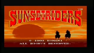 Sunset Riders Mega Drive Genesis: Let's play