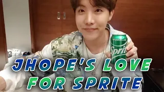 Jhope's Love for Sprite