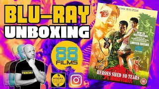 HEROES SHED NO TEARS 英雄無淚 - 88 Films Blu-ray Unboxing & Review