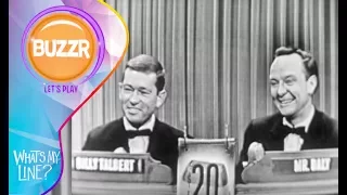 UNEXPECTED Tony Curtis moment! - What's My Line 1955 | Buzzr