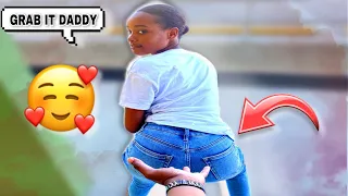 CASUALLY SMACKING HER “FATTY”🍑TO SEE HER REACTION *Gone Right*😍