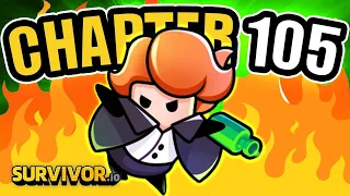 CHAPTER 105 Has LASERS! Defeating the LAST CHAPTER in SURVIVOR.IO!