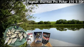 ЛОВЛЯ КАРАСЯ НА ПІКЕР|Flagman Sherman Pro Picker 270 5-30г